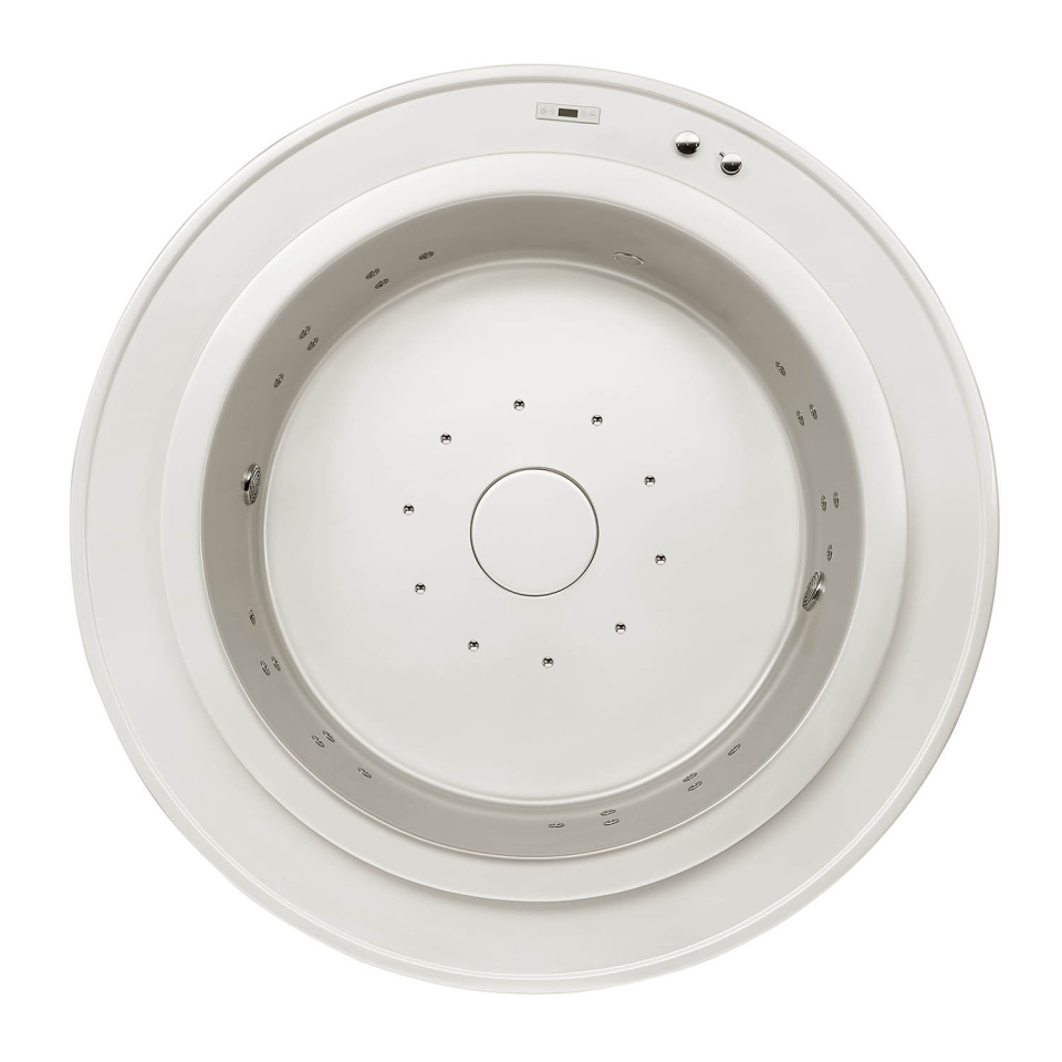 Круглый гидромассажный спа бассейн Mexda WS-S036-W