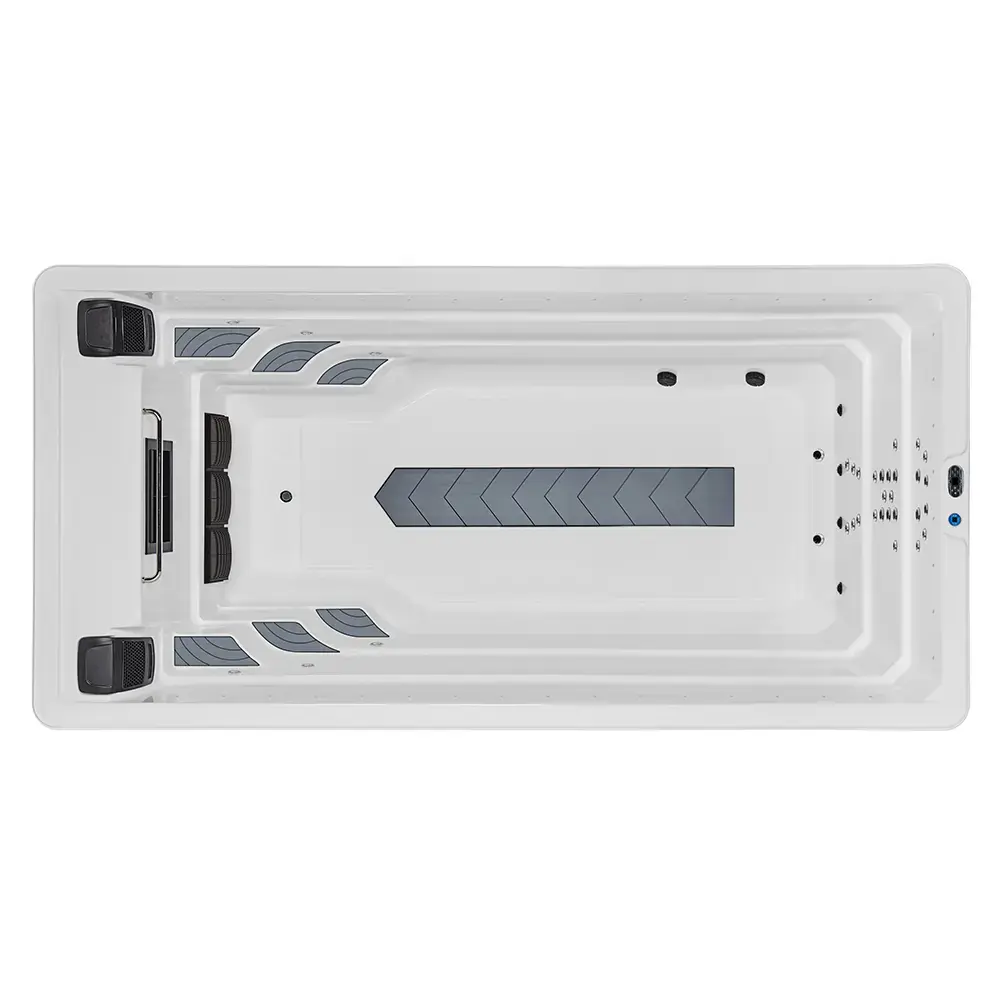 Плавательный спа-бассейн с профессиональным противотоком FSPA IP-001 PRO (рис.2)
